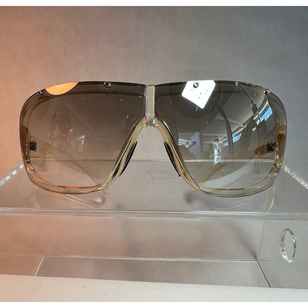 Vintage FUNK Y2K Wrap Sunglasses Made in Germany